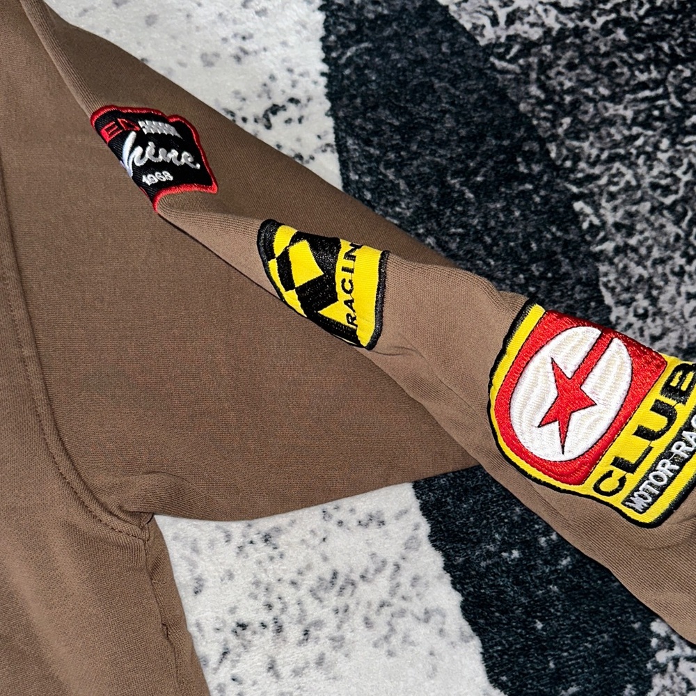 PacSun Brown Racing  Jacket - Picture 4 of 6